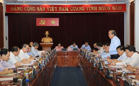 Thông báo dự thảo kết quả kiểm tra phòng chống tham nhũng tại TPHCM